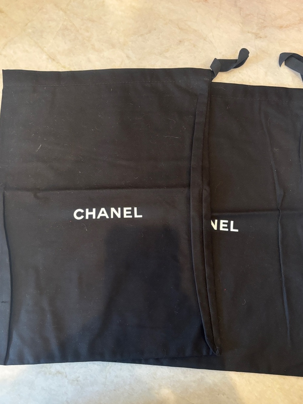Chanel 12x16 XL Dust Bags 2piece